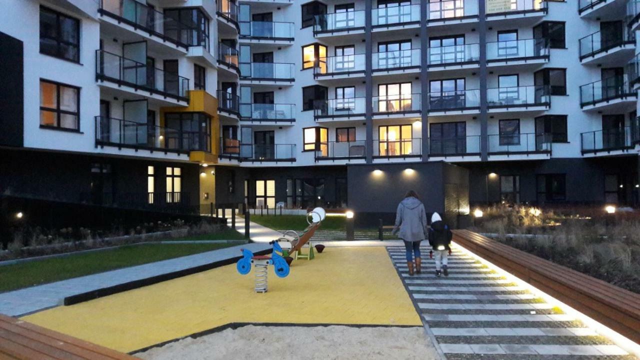 Newburg Apartments Wolska Varšava Exteriér fotografie